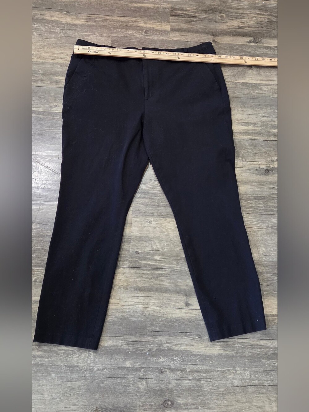 Tommy Hilfiger Riley Mid Rise Skinny Dress Pants Trousers Black Size 16